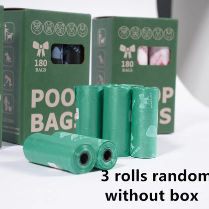 3/6/10/12 Rolls 180 Count Super Thick  Poop Bags Leak-Proof Polyethylene