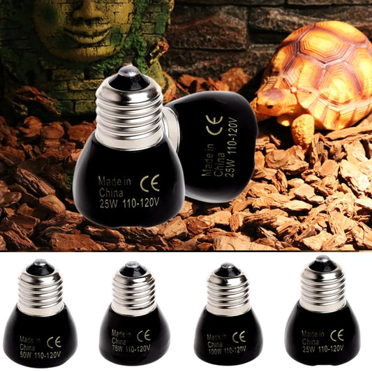 110-120V 25W/100W Infrared Ceramic Emitter Heating Light Lamp