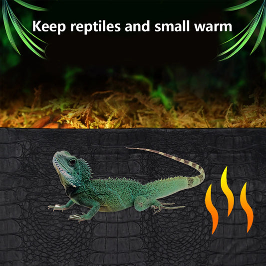 Reptiles Heat Mat Pet Warming Waterproof Pads Adjustable Temperature Controller For Turtles Reptiles