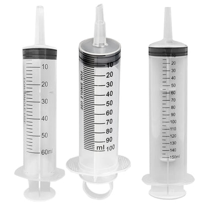 60/100/150 ML Reusable Syringe Sterile Measuring Syringe Pet Animal Feeding