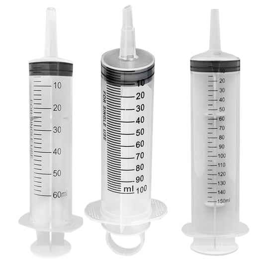 60/100/150 ML Reusable Syringe Sterile Measuring Syringe Pet Animal Feeding