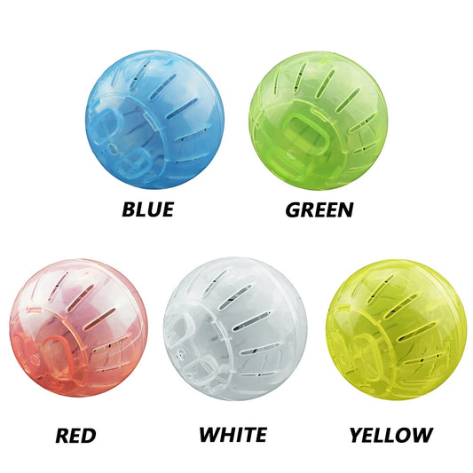 Pet Fitness Running Ball Plastic Rodent Mini Jogging Ball