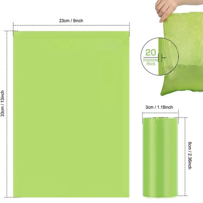 Dog Waste Bags with Dispenser Biodegradable Extra Thick