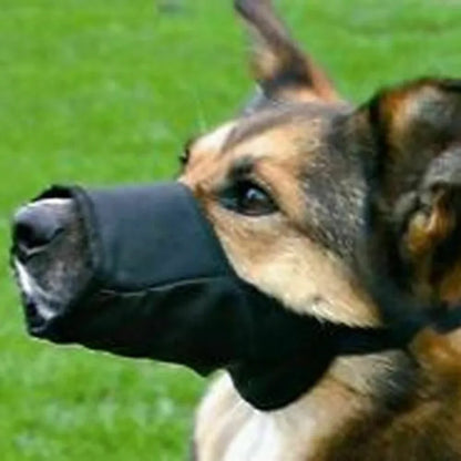 Muzzles for Small Medium Large Dogs Soft Nylon with Safety Buckle Stop Biting Barking