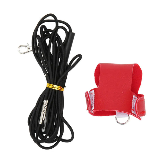 Bird Harness Vest with Leash for Pets Soft Leather Design Adjustable