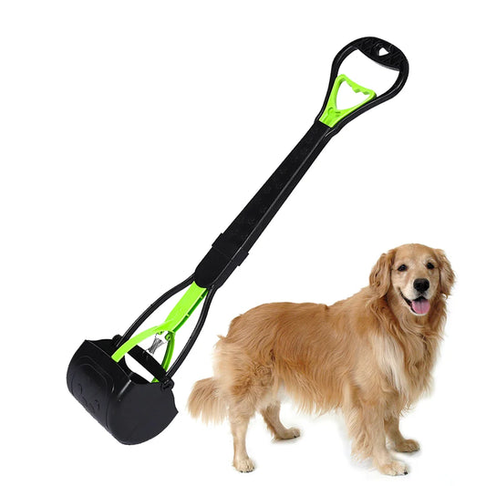 1pc 70Cm Pet Poop Pickup  Pooper Scoopers Rake Waste Picker Cleaning Tools