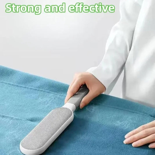 Brush Hair Removal, Large Gray 2-Pack Electrostatic Pet Hair Removal