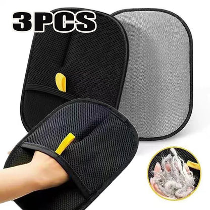 Pet Hair Cleaning And Collection Gloves Double-sided Glove
