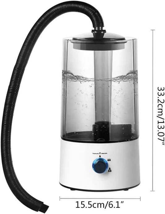 Reptile Humidifier 4L with Tube, Mist Humidifier for Reptile Amphibians Snakes Turtles