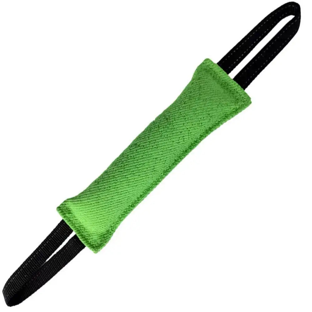 Dog Training Tug Toy Chewing Biting  With Two Handles