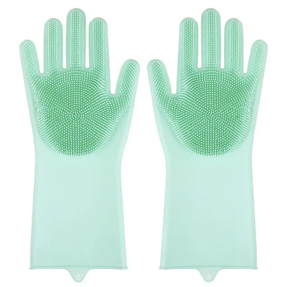 Pet Grooming Gloves Dog Cat Bathing Cleaning   Hair Removal