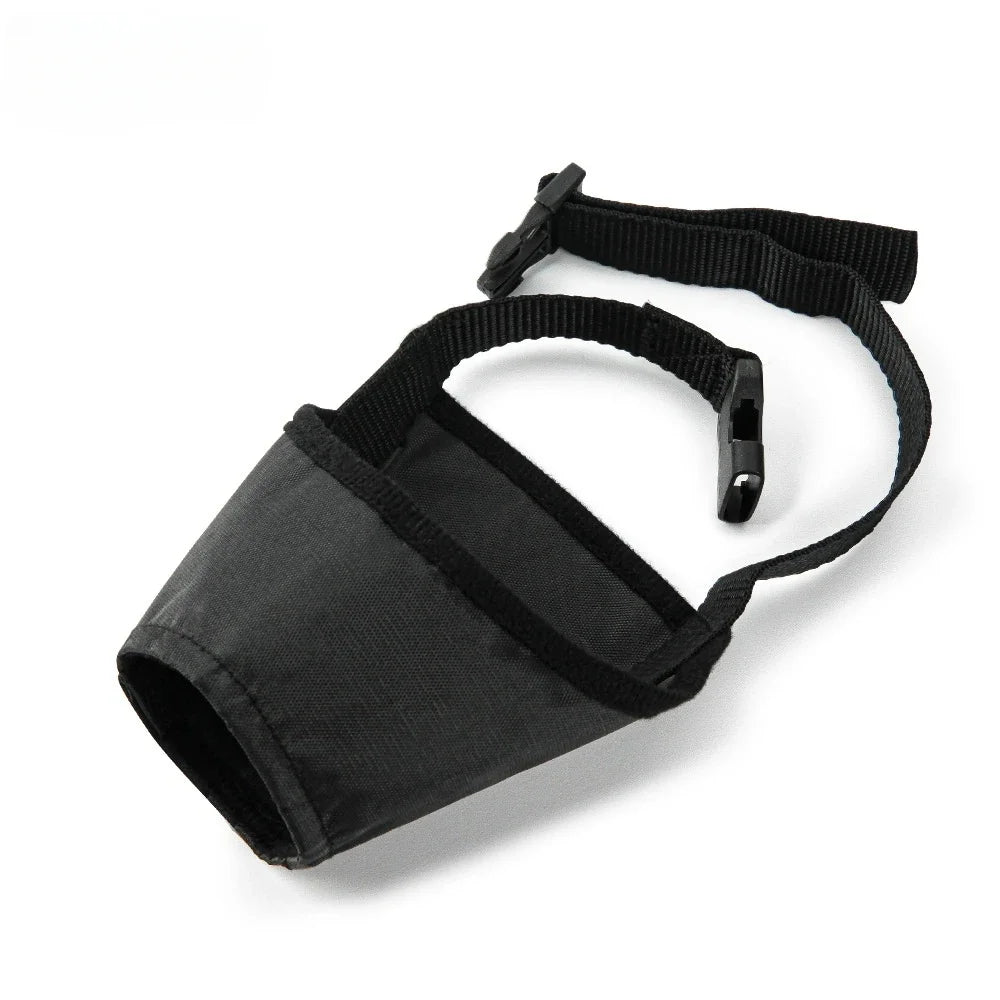 Muzzles for Small Medium Large Dogs Soft Nylon with Safety Buckle Stop Biting Barking
