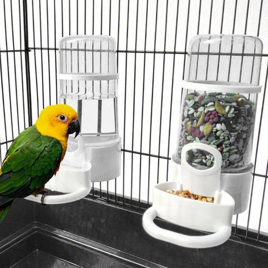 Automatic Birdcage Water Bottle  Feeder  Adjustable