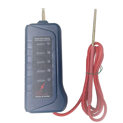 Electric Fence Voltage Tester 3000V-8000V Led Detect Electric Fencing Fault Finder Voltmeter