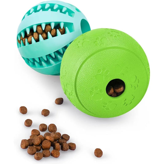 Dog Toys for Treat Dispensing, Toys for Teething, Dog Treat Ball for Teeth/Slow Feeder