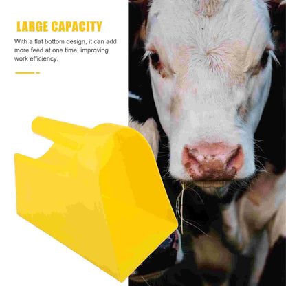 Plastic Feed Scoop Livestock Feeding Tool Food Shovel