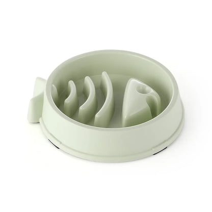Pet Slow Food Bowl Anti-choking Multiple Colors Shapes