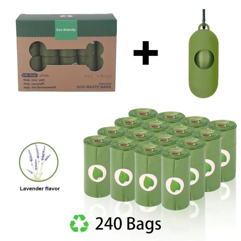 Dog Waste Bags with Dispenser Biodegradable Extra Thick