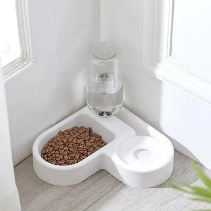 Automatic  Drinking Pet Bowl Dual-use Multi-functional Drinking And Feeding