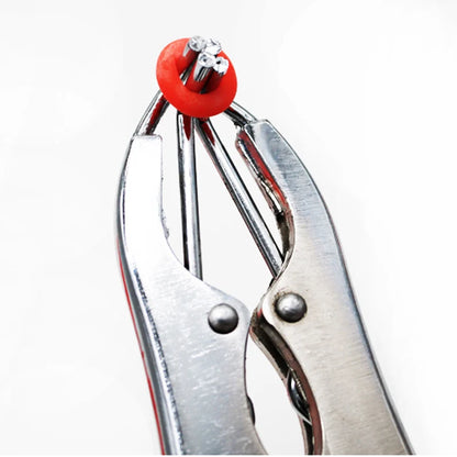 1 Set Castrate Emasculate Pliers and Bands Tail Cut  livestock Castration Band Forceps