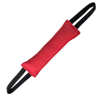 Dog Training Tug Toy Chewing Biting  With Two Handles