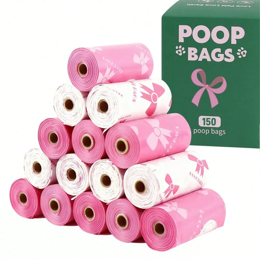 3/6/10/12 Rolls 180 Count Super Thick  Poop Bags Leak-Proof Polyethylene