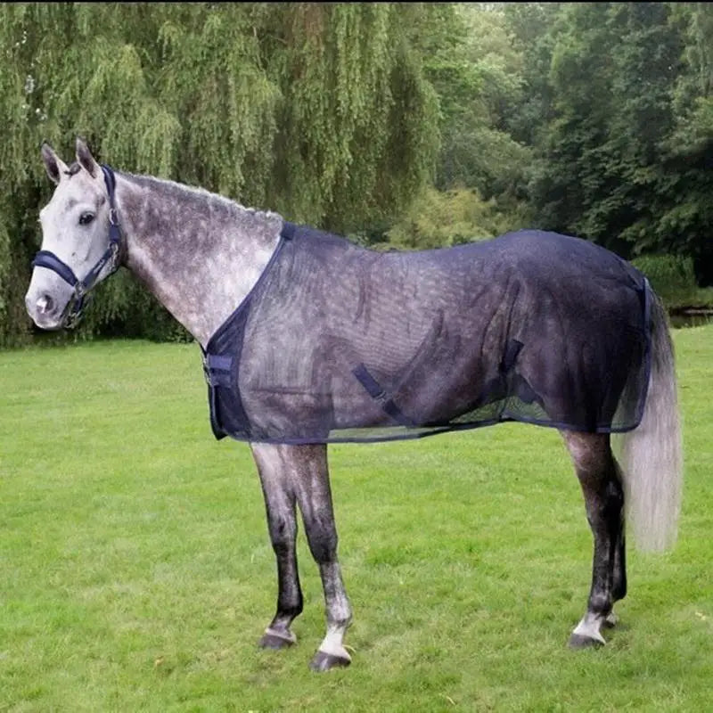 Mesh Horse Fly Sheet Reusable Adjustable UV Protective  Lightweight Breathable