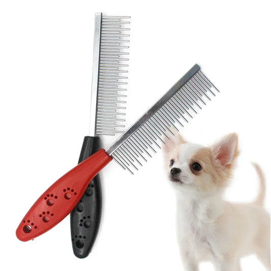 Stainless Steel Dog Comb Pet Hair Removal 19.5*3cm
