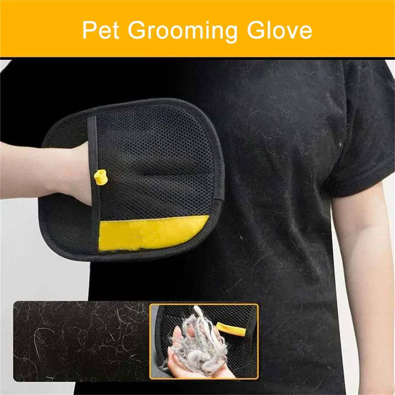 Pet Hair Cleaning And Collection Gloves Double-sided Glove