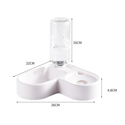 Automatic  Drinking Pet Bowl Dual-use Multi-functional Drinking And Feeding