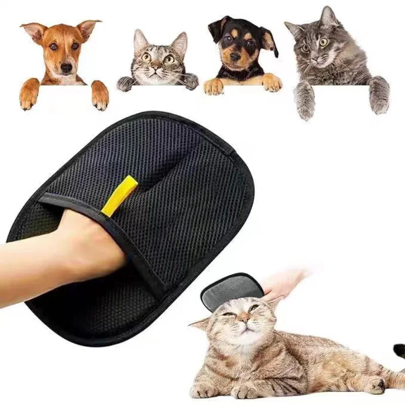 Pet Hair Cleaning And Collection Gloves Double-sided Glove