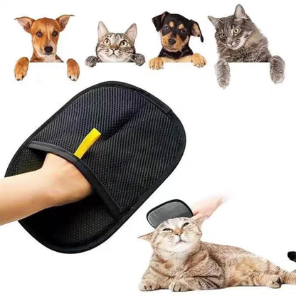 Pet Hair Cleaning And Collection Gloves Double-sided Glove