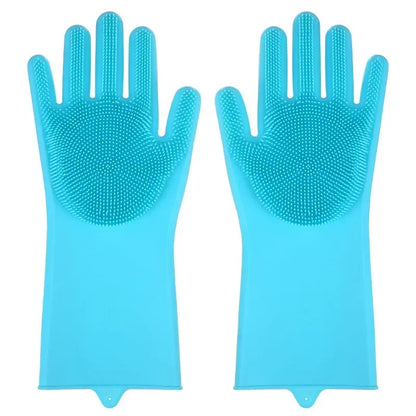 Pet Grooming Gloves Dog Cat Bathing Cleaning   Hair Removal