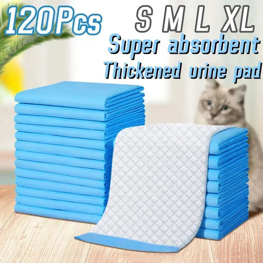 20/40/50/100-Pack Ultra Absorbent Pet Pads Odor-Control Pee Mats Disposable