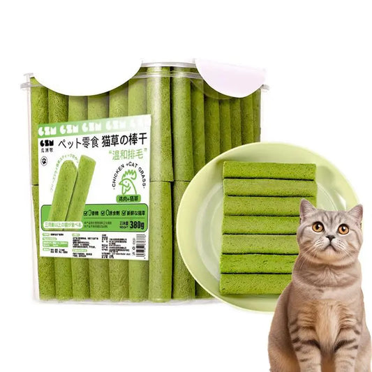 Cat Grass Teething Stick Chew Toy Natural Ingredients