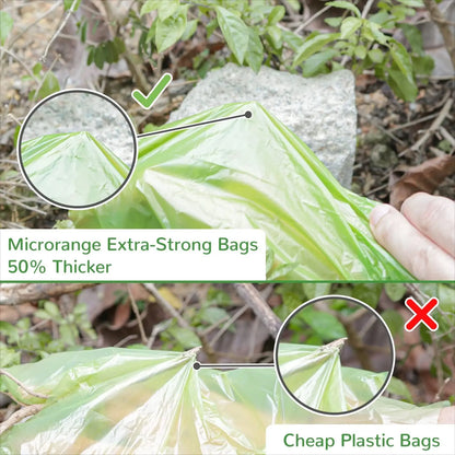 Dog Waste Bags with Dispenser Biodegradable Extra Thick