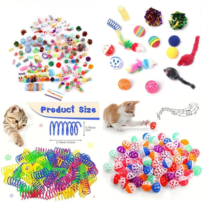56pcs/28pcs/14pcs Pet Toys Mixed Pack. Various Plastic and Plush Toys