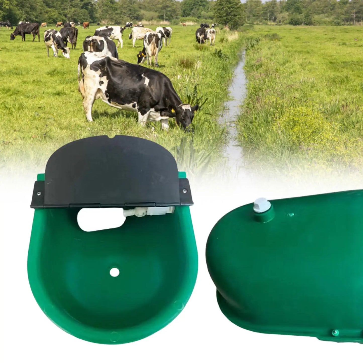 Automatic Drinking Water Bowl Cup Livestock Waterer  Trough for Dog Cattle Sheep