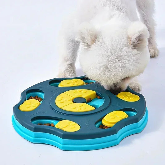 Slow Feeder Interactive Food Dispenser Pet Training