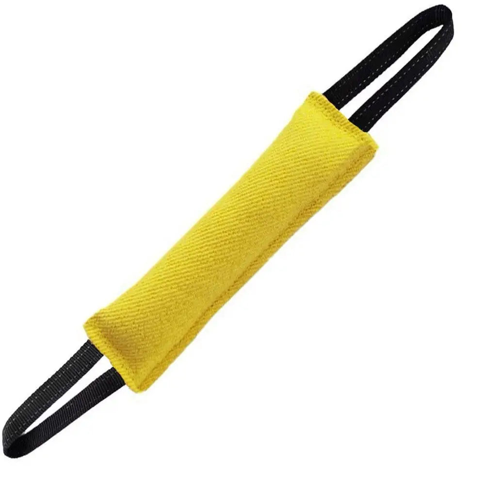 Dog Training Tug Toy Chewing Biting  With Two Handles