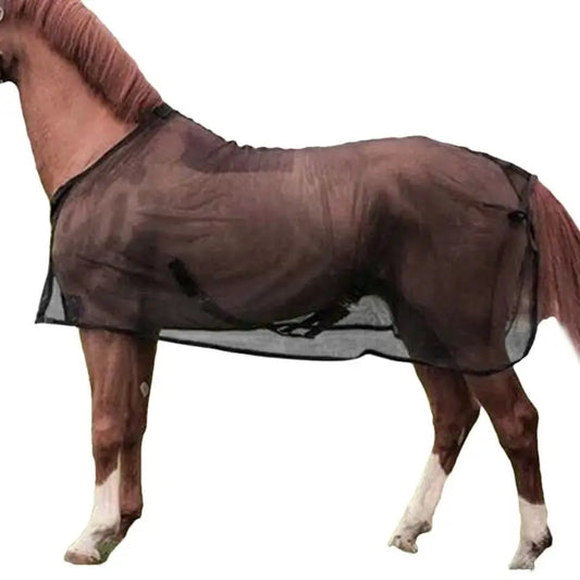 Mesh Horse Fly Sheet Reusable Adjustable UV Protective  Lightweight Breathable