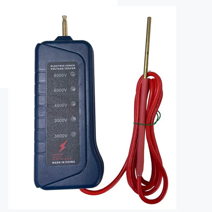 Electric Fence Voltage Tester 3000V-8000V Led Detect Electric Fencing Fault Finder Voltmeter