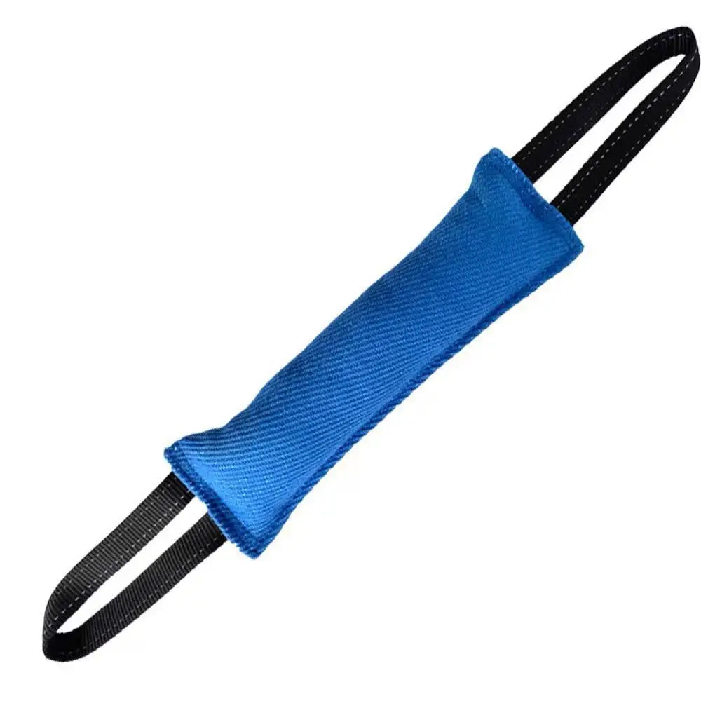 Dog Training Tug Toy Chewing Biting  With Two Handles