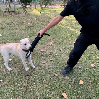 Dog Training Tug Toy Chewing Biting  With Two Handles