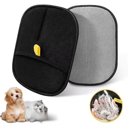 Pet Hair Cleaning And Collection Gloves Double-sided Glove