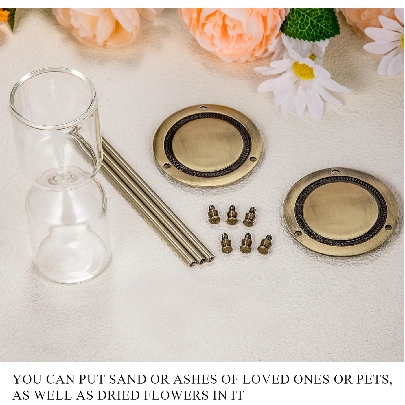 Hourglass Urns for Pet Ashes Cremation Keepsake Pet Urn Keepsake