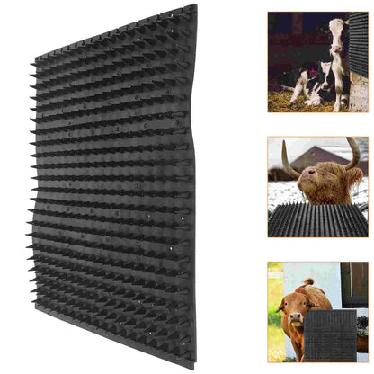 Farm Scratch Mat Itch Stopper  Livestock Grooming Tools Durable Rubber