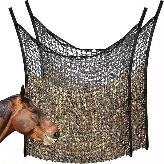 Hay Net Slow Feed Hay Bag Large Capacity Hanging Hay Feeder