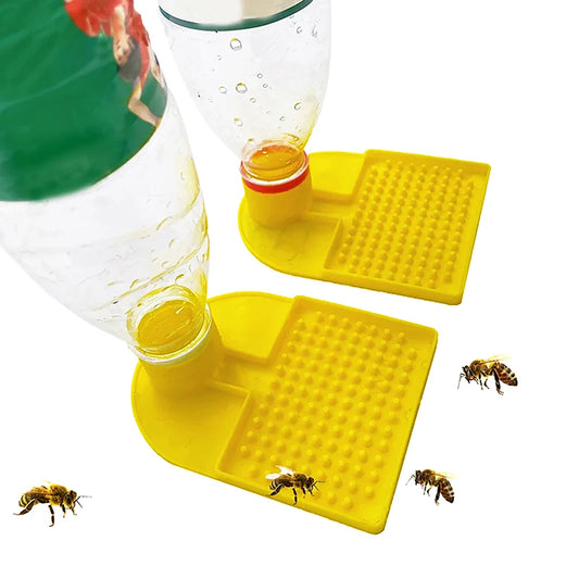 Bees Water  Bee Feeder Mineral Bottle Adaptor Anti Drowning