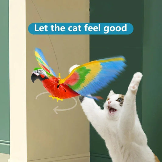Bird Interactive Pet Toys Electric Hanging Eagle Flying Pet Toys